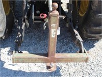 TRAILER BALL ATTACHMENT FOR TRACTOR: 2" AND 2