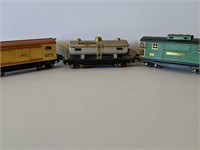 Lot of 3 Lionel Train Cars