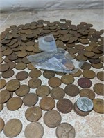 Lot of 392 Lincoln Wheat Pennies