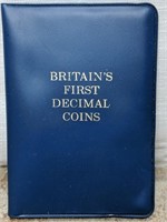 British First Decimal Coins Set