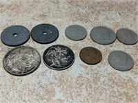 Lot of Belgium Coins