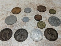 Lot of 13 British Coins