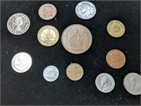 Random Assortment of International Coins