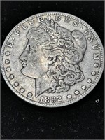 1892 Morgan Silver Dollar- New Orleans