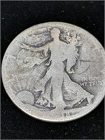1918 Walking Liberty Half Dollar-San Fran