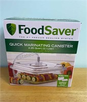 NIB Food Saver Marinating Canister