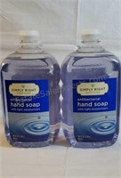 Antibacterial Hand Soap 2 80floz Refills