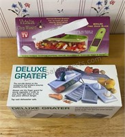 Deluxe Food Grater & The Chop Wizard