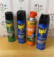 Full Cans of Bug Spray