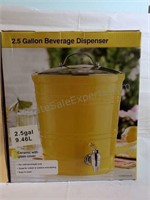 2.5 Gallon Beverage Dispenser