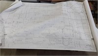 lot of model airplane blueprints