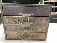 4 Drawer Weatherhead Fitting Box & Contents