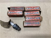 7 Champion Spark Plugs, 6 in box