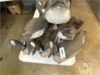 6 Floating Goose Decoys with Bags