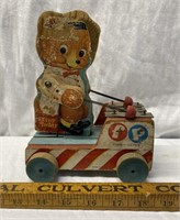 Vintage Fisher Price Tiny Teddy Toy