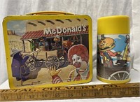Vintage McDonalds Lunchbox and Thermos