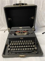 Royal Junior Typewriter and Case