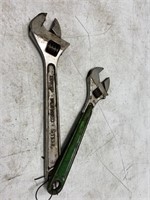 10 & 12 Inch Crescent Wrenches