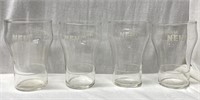 Nehi Soda Glasses with Syrup Line