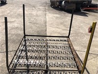 (8) Metal Frame Pallet Stands