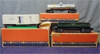 3 Clean Boxed Lionel Freight Cars