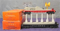 Boxed Lionel 3540 & 6844 Military Cars