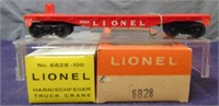 Scarce Boxed Lionel 6828 P&H Crane, Red