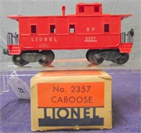 Scarce Boxed Lionel 2357 Red Caboose