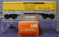 RARE Boxed Lionel 6464-650 Yellow Roof