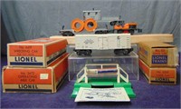 4 Nice Boxed Lionel Freight Cars