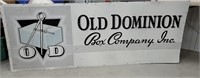 3'x8' old Dominion advertising sign