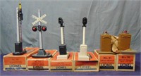 6 Boxed Lionel Signals.