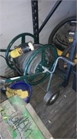 Hose Reel w/ Heavy Gage Electric Wire 250 Volt