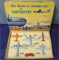 Boxed TootsieToy 6500 Pan Am Airport Set