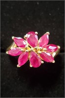 ESTATE APPX 3CT RUBY RING #5