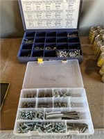 Assorted Sheet Metal Screws And Bolts With Metal