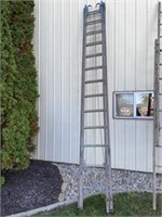 Wooden Ladder 28 Foot Extension Ladder