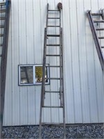 Wooden Ladder 20 Foot Extension Ladder