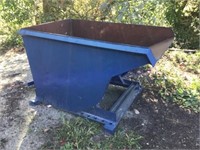 1.5 Yard Dumpster Dump Tub 60x36x31