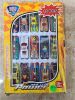15 PIECE TOY CAR SET-NEW IN BOX