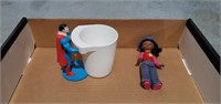 Burger King Superman Cup -Copyright 1998 & Doll