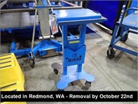 SHOP BUILT MACHINE STAND ON CASTERS