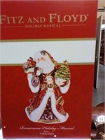 Fitz and Floyd  santa