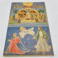 1950s "The Christmas Story" Punchout Cardboard