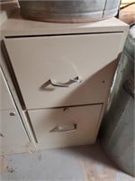 Metal Two- Drawer Filing Cabinet #2