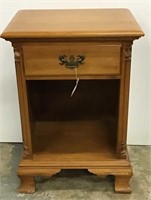 Maple one drawer stand