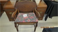 Art Deco Vanity Bench ca. 1940s