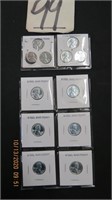 Twelve Steel War Pennies