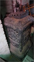 Vintage Cast Iron Stove-The Wehrle Co. Newark