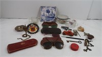 Vintage Sunglasses w/Cases, Tea Cup & more